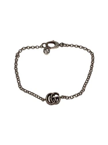 GUCCI Bracciale Doppio G SV925 Argento Donna 770756 J8400 8106