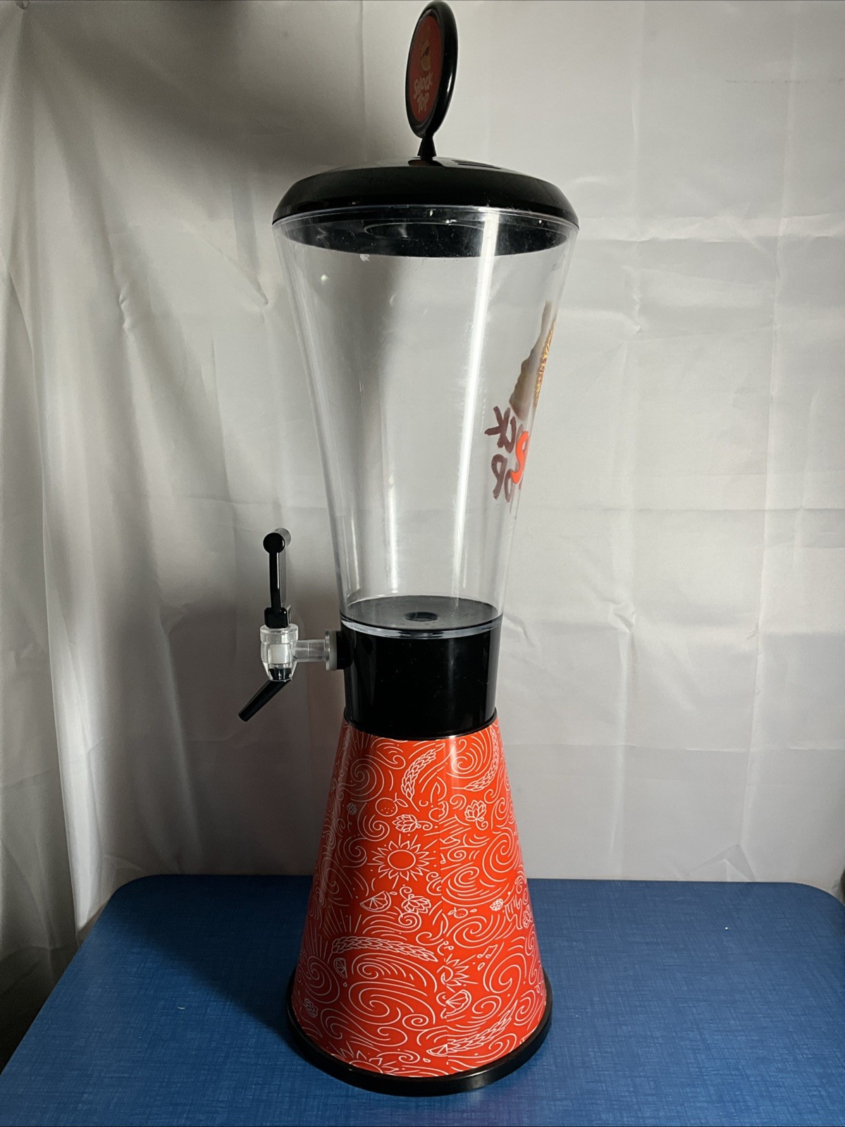 Shock Top Beer Super Tube-Conic Super Tube-Beer Dispenser-128 oz.