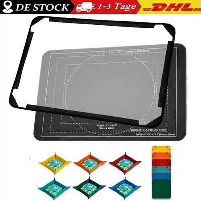 Puzzle Matte Rollbare Unterlage mit 6X Aufbewahrungsfunktion für 1000 Teile DE