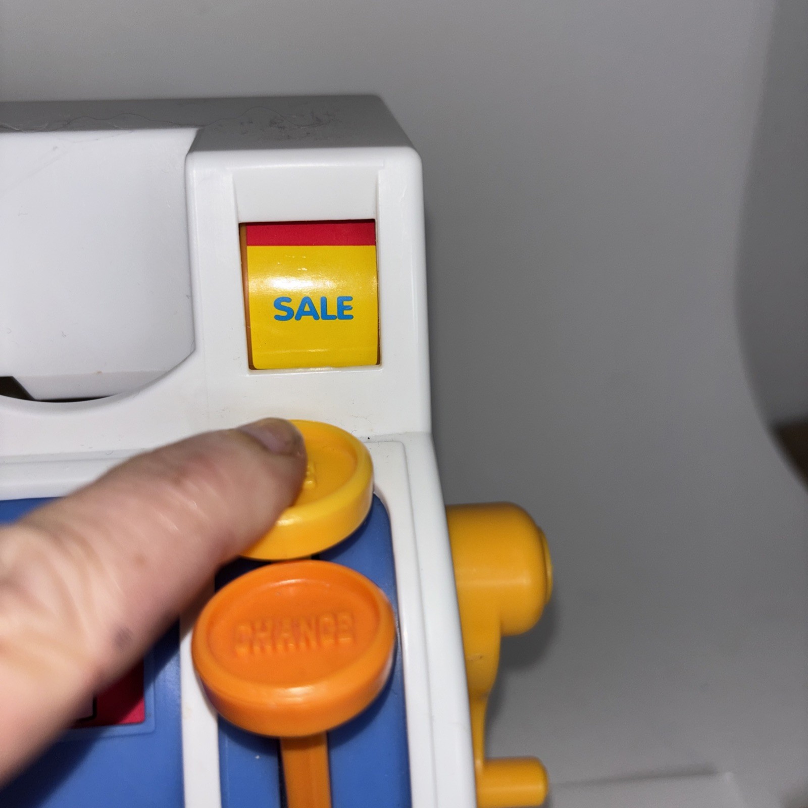 как выглядит Vintage 1994 Fisher-Price Toy Cash Register Only No Coins Pretend Play Works фото