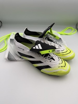 Adidas Predator Elite FT AG Soccer Cleats White Black JS0945 Men's