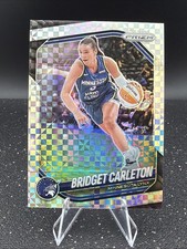 2025 Prizm WNBA Checkerboard Prizm SSP #88 Bridget Carleton - Minnesota Lnyx