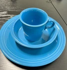 Fiestaware 3 Piece Place Setting Peacock