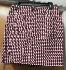 Pre-Owned Maeve By Anthropologie Medium Colette Geo Motif Mini Skirt