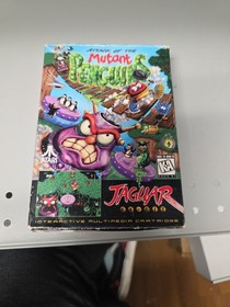 Attack of the Mutant Penguins (Atari Jaguar, 1996) Box, Insert, &Manual- NO GAME