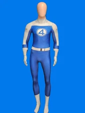 Fantastic Four Suit Johnny Storm Costume Human Torch F4 Cosplay