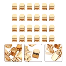 100pcs Metal Shoelace Buckles Sneaker Laces Clasps Lace Locks Shoelace Clips