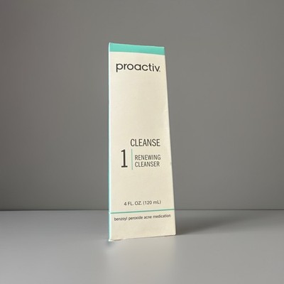 Proactiv Solution Renewing Cleanser, Daily Acne Cleanser w/ Benzoyl Peroxide
