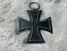 Antique German Iron Cross Pendant WW1 1813-1914 ORIGINAL