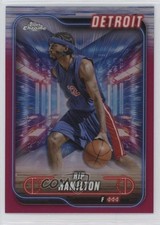 2024-25 Topps Chrome Magenta Refractor Richard Hamilton Rip Hamilton #65 1jm6