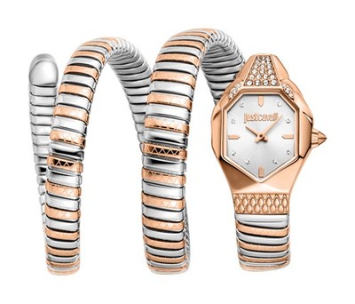 Just Cavalli Damen Schlange 22Mm Quarz Uhr JC1L370M0065