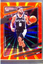 2021-22 Donruss Patty Mills Holo Orange Laser #49 Nets