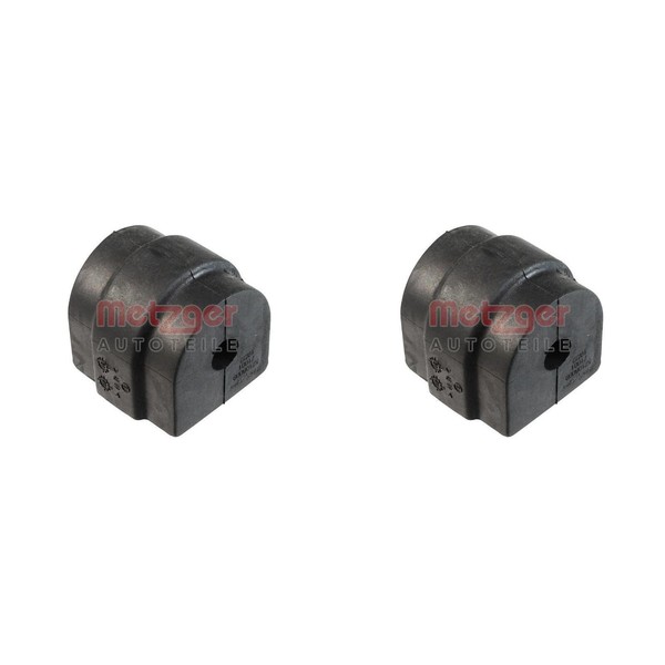 2X Metzger Stabilager Buchse 12Mm Hinten Beidseitig Passend FüR Bmw 1 3 5-image