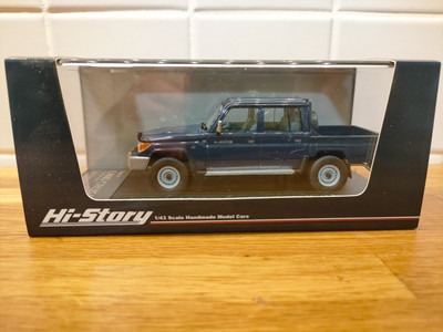 1:43 Toyota Land Cruiser 70 Pickup 2014 Hi-Story Modell Auto Geländewagen