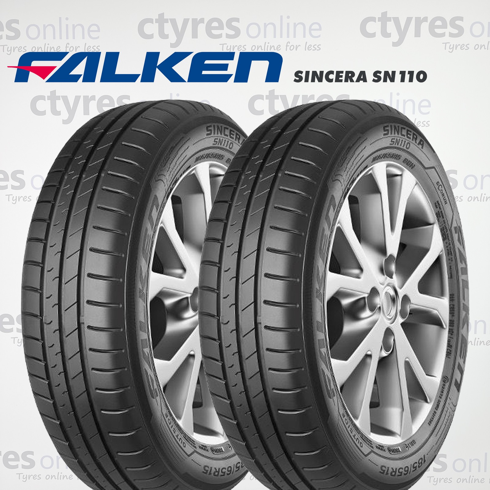 2X New 175 65 15 Falken SN110 84H High Performance (2 Tyres)