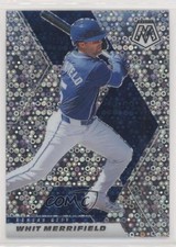 2021 Panini Mosaic Quick Pitch Silver Mosaic Prizm Whit Merrifield #14 2qw