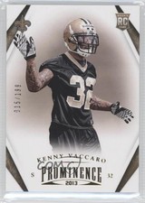 2013 Panini Prominence Gold 15/199 Kenny Vaccaro #152 0a3