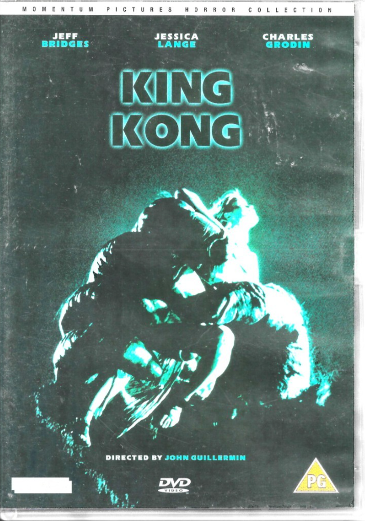 King Kong DVD (1978) Jeff Bridges Jessica Lange Charles Grodin