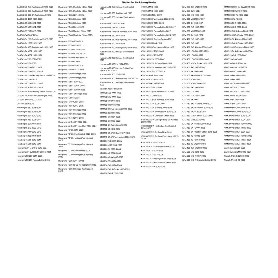 Primary Drive Rear Aluminum Sprocket 46 Tooth Orange For Husqvarna 701 ENDURO - Image 2 of 4