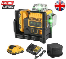 DeWalt DW089LG 12V Green Line 3 x 360 Laser Level Laser Tool battery + charger