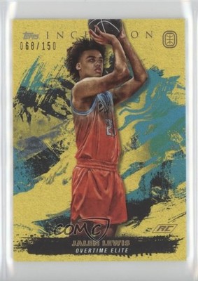 2021-22 Topps Inception OTE Overtime Elite Yellow 68/150 Jalen Lewis #88 1u5y