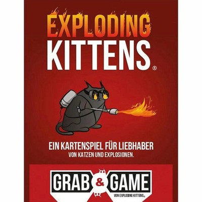 Asmodee Exploding Kittens Grab & Game, EXKD0045