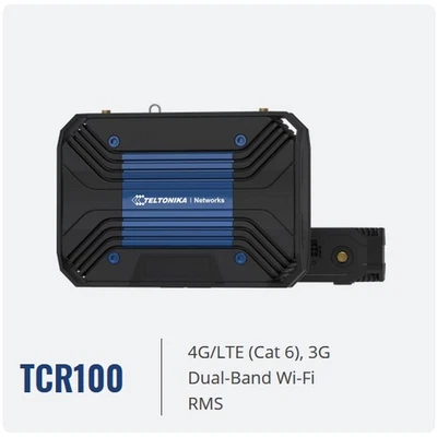 Teltonika TCR100 4G LTE Cat 6 WiFi Router -40°C ~ 75°C alternative zu RUT360 - Bild 1 von 4