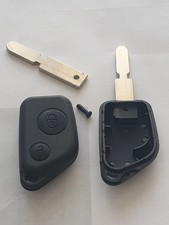CLE PLIP PEUGEOT 405 106 206 306 406 407 607 COQUE TELECOMMANDE 2 boutons n°2 