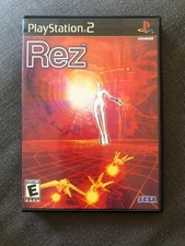 Rez - Playstation 2 PS2  Sega Rated E RARE!