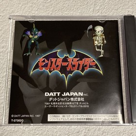 MONSTER SLIDER SEGA SATURN CIB w/ Spine Card Japanese  Retro Game