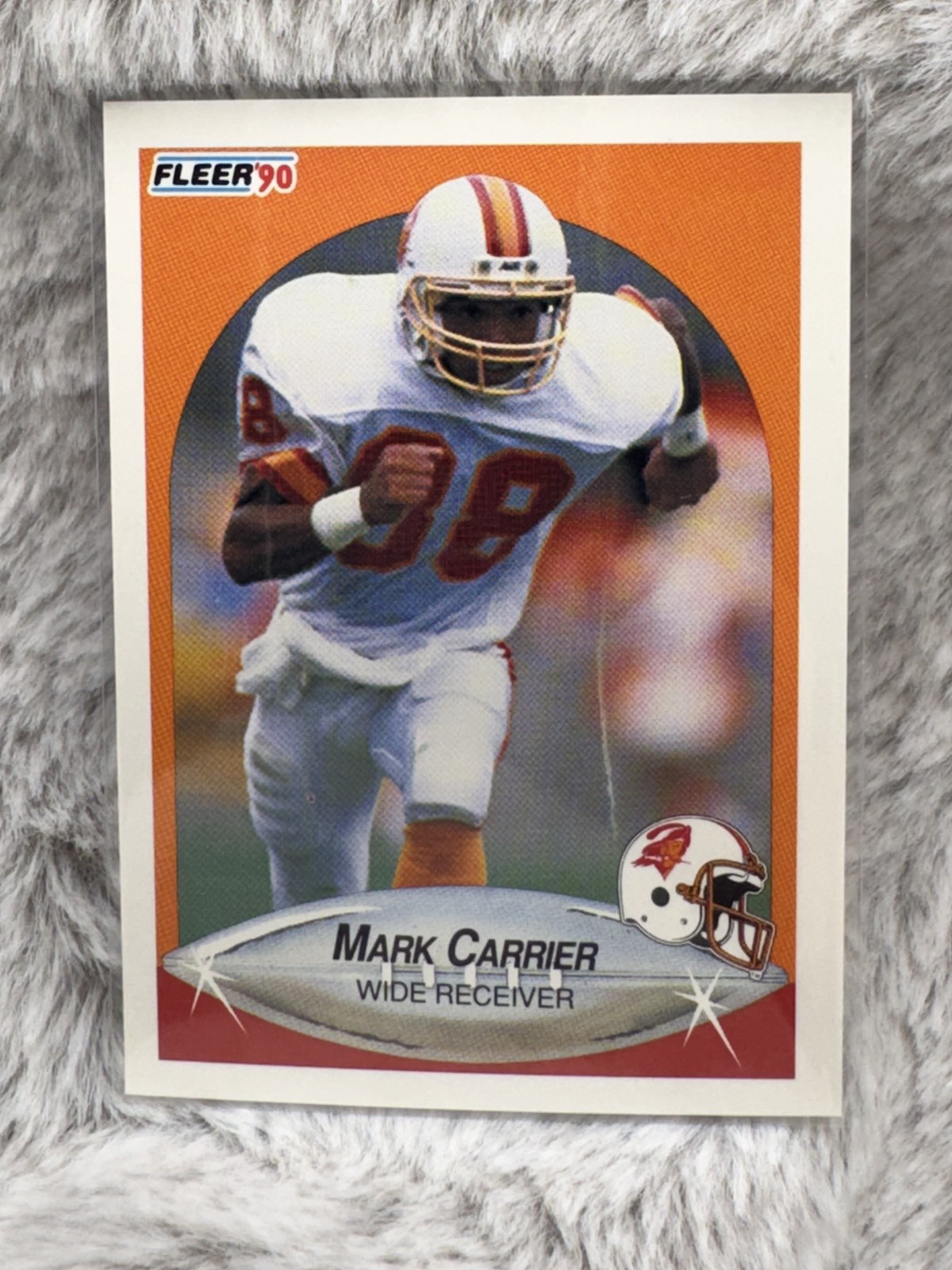 1990 Fleer #343 Mark Carrier