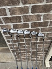 Ben Hogan Fort Worth White 5-PW Aerotech Steelfiber I95 Regular