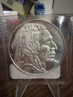 1 oz pure Silver Round - Buffalo head. Pinehurst.