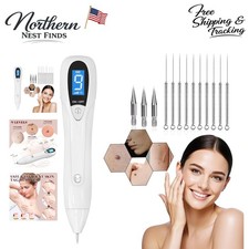 Stainless Steel Skin Tag Remover - Adjustable Power for Safe Home Treatment