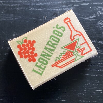 Leonardo s Las Vegas Hilton Vintage Collectible Matchbox
