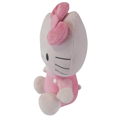 Hello Kitty Plush Doll 12" Pink Overalls with Bow - Picture 4 of 8