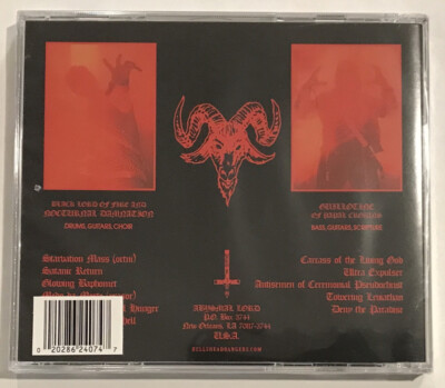 Abysmal Lord - Bestiary Of Immortal Hunger CD 2023 Hells