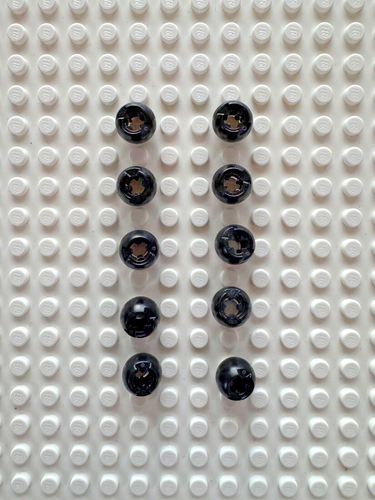 LEGO Technic Ball Joint With Through Axle Hole 53585 Black Lot of 10