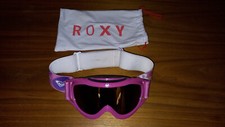 Roxy Très joli masque de ski et de snowboard enfant rose -  Excellent état