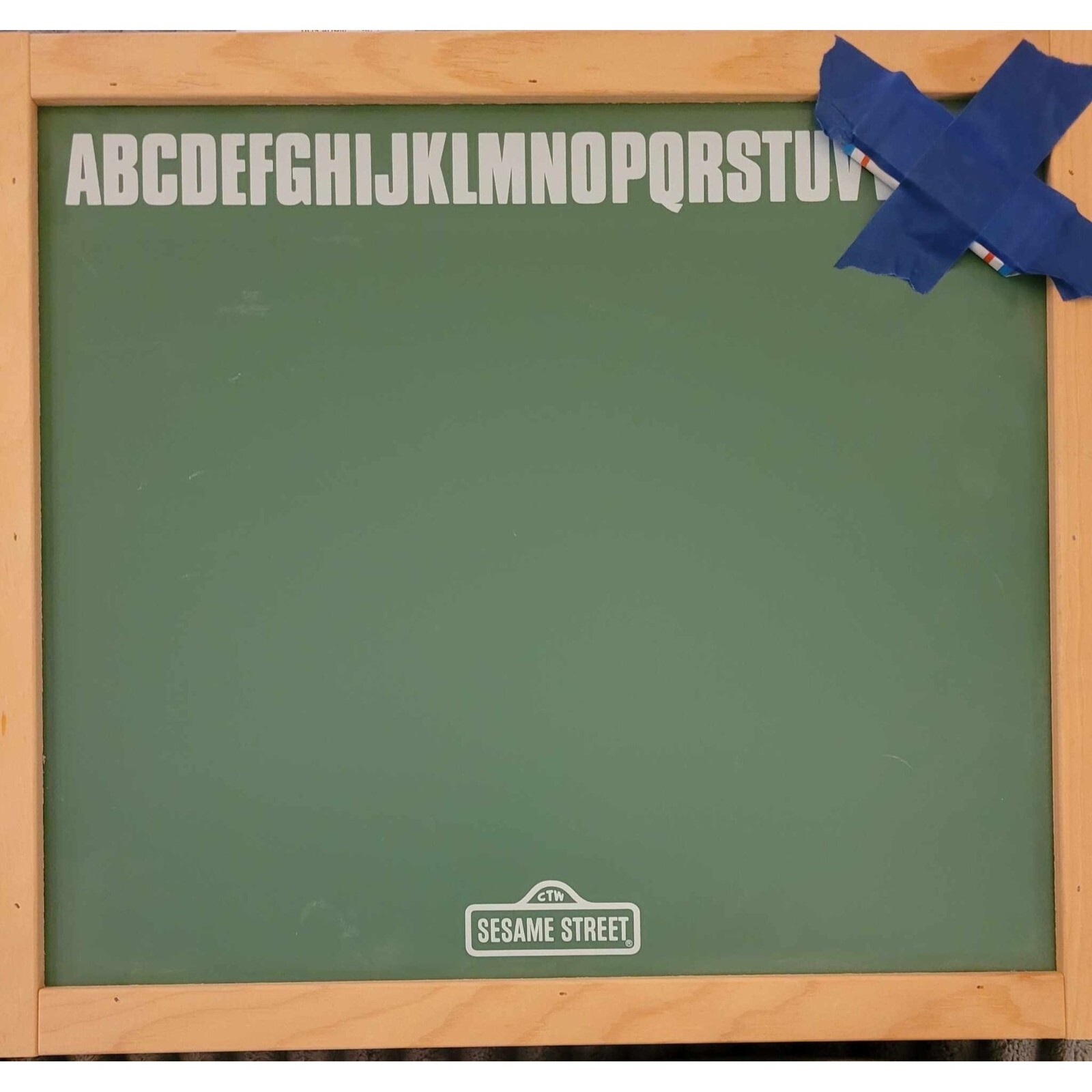 1992 Tootsie Toy Sesame Street Match N Spell Board 2 Sided Chalk Board eBay