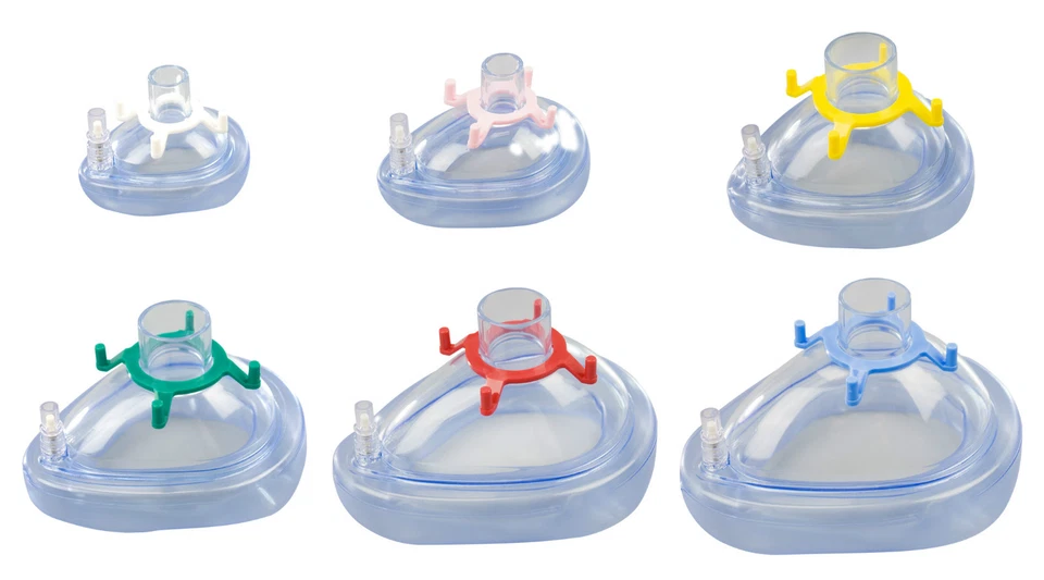 AEROBAG® Softwulst Beatmungsmaske PVC für Beatmungsbeutel Notfalltasche Notfallrucksack