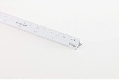 Staedtler JAPAN 987 15-11 Drafting Mechanical Triangular scale