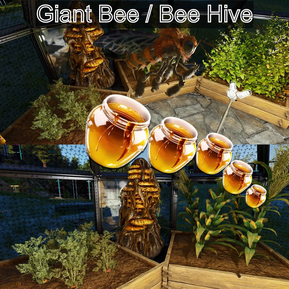 ASA🦖Ark Survival Ascended Pve Giant Bee / Bee Hive