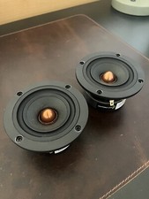 Pair Of Dayton Audio Ps95-8 3-1/2" Point Source Full-range Drivers 8