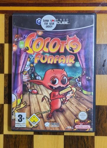Cocoto Funfair Nintendo GameCube Adventure Shooter RARE PAL UK Tested Disc Case - Picture 1 of 8