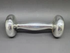 Antique Lunt Sterling Silver Baby Rattle Dumbbell 4566 37.4 Grams
