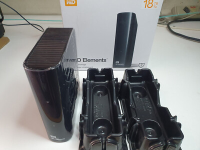 Western Digital Elements Desktop 18TB, USB 3.0, 3,5 external HDD