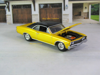 1967 67 Chevy Chevelle SS 396 Hot Mag Wheels Muscle Car 1/64 Scale Limited Model