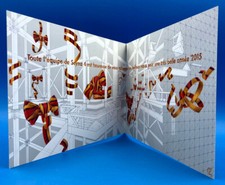 Pierre CLEMENT SCYNA 4 CARTE DE VOEUX DOUBLE VOLET 2015 SIGNÉE