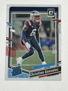 2023 Panini Donruss Optic - Rated Rookie #274 Christian Gonzalez (RC)